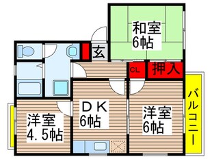 シトラスＢ棟の物件間取画像